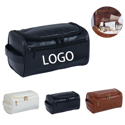 PU Leather Travel Toiletry Bag