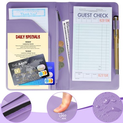 Fintie Server Book Organizer with Zipper Pocket