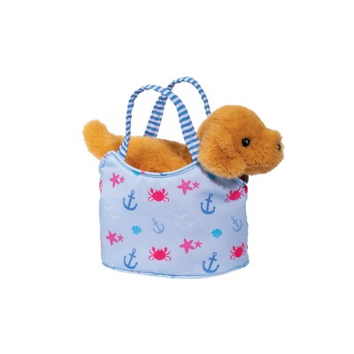 Tiny Tides Sassy Pet Sak w/Retriever Stuffed Animal