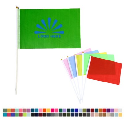 Sport Hand Held Coloured Stick Flag