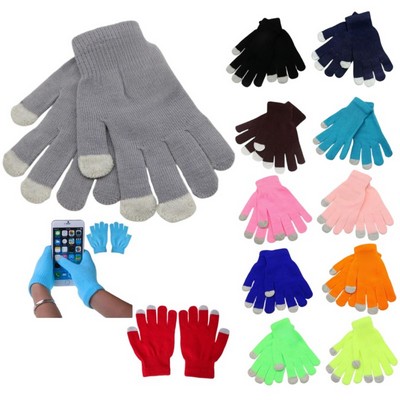 Winter Warm Knitted Touchscreen Gloves