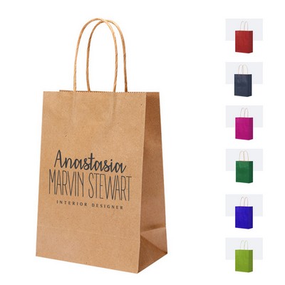 Recycled Kraft Paper Gift Bag