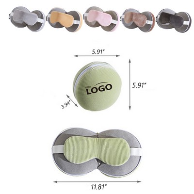 2-in-1 Travel Pillow with Sleep Mask