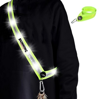 LED Reflective Belt Sash