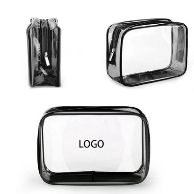 PVC Clear Custom Cosmetic Bag