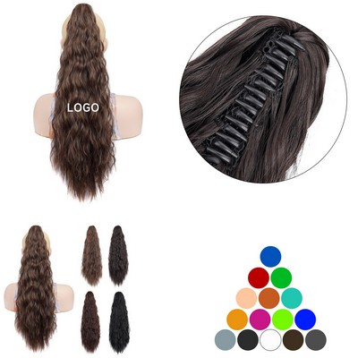 Faux Curly Fiber Wig