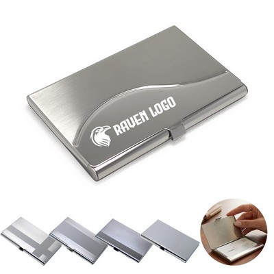 Multiple Styles Stainless Steel Business Name Card Case