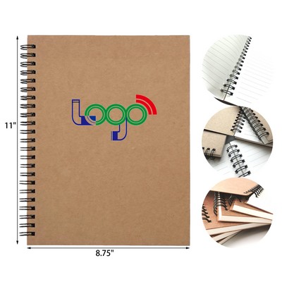 Rune Stone 8.5" x 11" Notebook