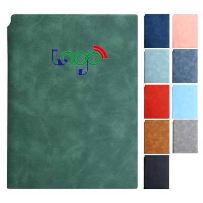 Soft Leather Cover Custom Notebook Journal