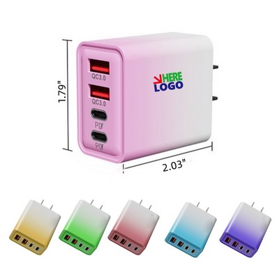 120W Fast Multi functional Charger Block
