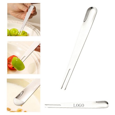 Stainless Steel Dual-Purpose Two-Tine Fork