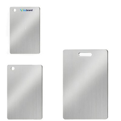 Stainless Steel Cutting Board Set Double Sided Kitchen