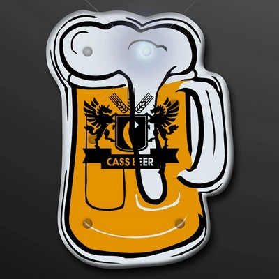 Beer Mug Blinking Lights - BLANK