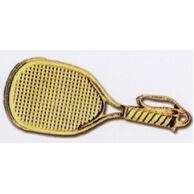 Stock Sports Lapel Pins (Raquetball Racket)