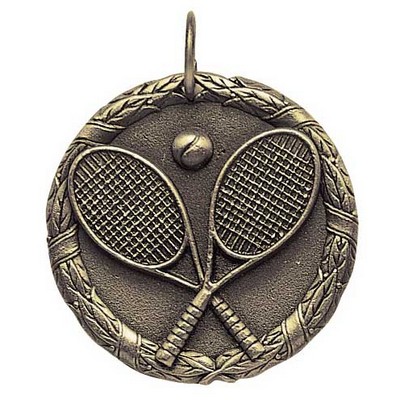 Tennis Medal - 1-1/4"