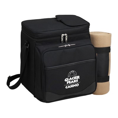 Picnic Set for 2 with Cooler & Blanket