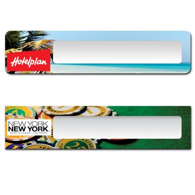Plato Full Color Plastic Window Name Plate (2"x8")
