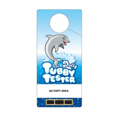 Tub Tester Hanger with Temperature Strip, Stock
