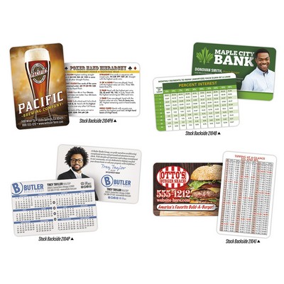 Laminated Wallet Card - 3.5x2.25 (2-Sided) - 14 pt.