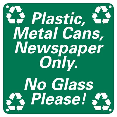 Plastic Sign | Custom | Die Cut Shape | .055" Thickness | 57 to 73 Sq In