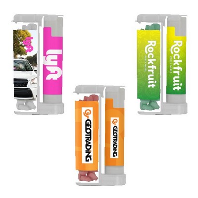 Sugar Free Mints in a Rectangular Flip-Top Duo w/ SPF 15 Lip Balm