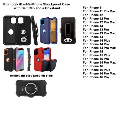 iBank® Shockproof Case compatible with iPhone 11 Pro + Screen Protector