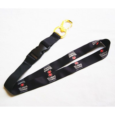 1" Polyester Lanyard w/Quick Release
