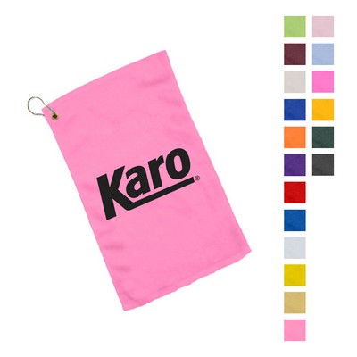 Velour Hemmed Fingertip Towel