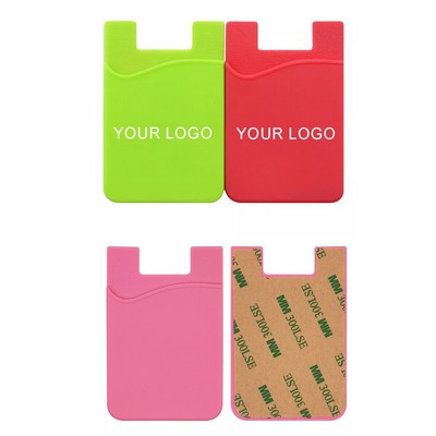 Silicone Card Keeper Phone Wallet