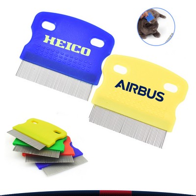Double-hole Pet Flea Combs
