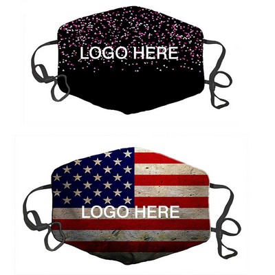 Patriotic USA Flag Face Mask