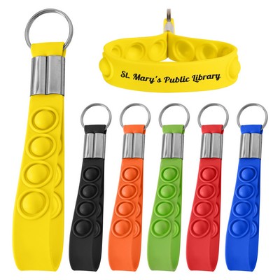Pop Bracelet Keychain Wristband