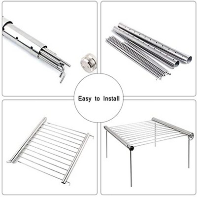 Portable Stainless Steel Camping Grill