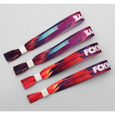 High Quality Woven Lanyard Wristband Concert Band