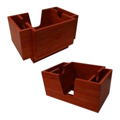 Wooden Napkin Holder Caddy