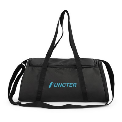 20L Oxford Travel Bag w/ Shoes Compartment