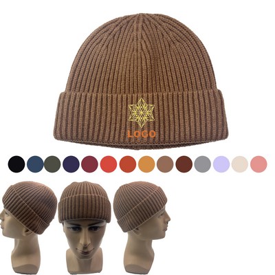 Knitted Skull Cap Beanie