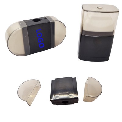 Plastic Pencil Sharpener With Eraser