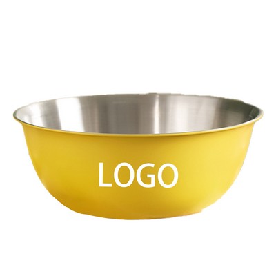 304 Food Grade Stainless Steel Salad Basin