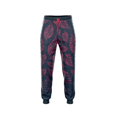 Unisex & Kids' Digital Printed 250G Cotton Sweatpants