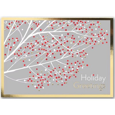 Golden Berries Holiday Card