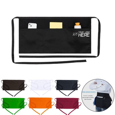 Waitress Aprons w/3 Pockets