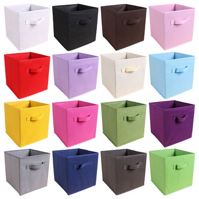 11" Collapsible Cube Storage Bin