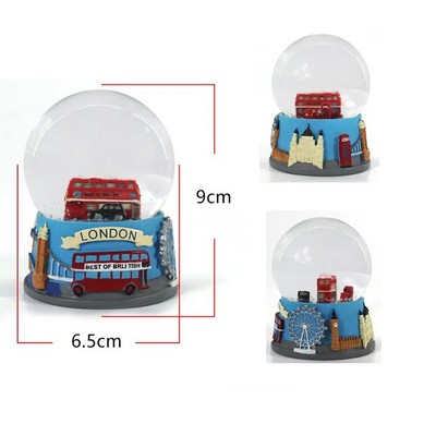 Custom Bus Snow Dome