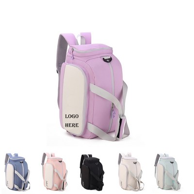 Waterproof Travel Duffel Bag With Shoes Compartment And Wet Pocket