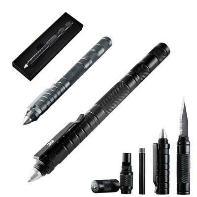 Black 5" 1 Tactical Pen