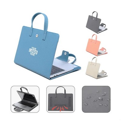 Open and Close Laptop Bag
