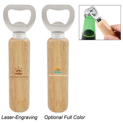 Wooden Handle Bottle Openers