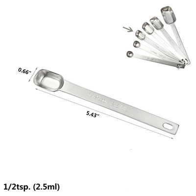1/2 tsp. Stainless Steel Measuring Spoon