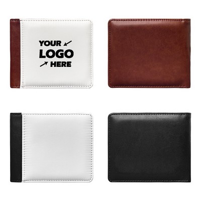 Men's Wallet with Double Billfold